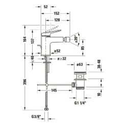 Duravit Wave Einhebel-Bidetarmatur Mit Zugstangen-Ablaufgarnitur 5 Duravit Wave Einhebel-Bidetarmatur Mit Zugstangen-Ablaufgarnitur -DuschWelt Geschaft duravit badarmaturen wave bidet einhebel bidetarmatur 11811705