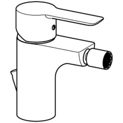 Hansa HANSALIGNA Bidet-Einhand-Einlochbatterie