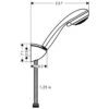 Hansgrohe Crometta 85 Vario Porter C Set 125 Cm -DuschWelt Geschaft hansgrohe axor pharo brausenprogramm brausensets crometta 1122659