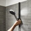 Hansgrohe WallStoris Push-Duschkopfhalterung -DuschWelt Geschaft hansgrohe bad accessoires wallstoris push duschkopfhalterung 6010246