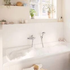 Hansgrohe Rebris S Einhebel-Wannenarmatur Aufputz