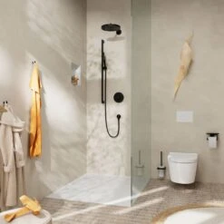 Hansgrohe Unica S Puro Brausenstange 90 Cm Mit Easy Slide Duschkopfhalter Und Duschschlauch 160 Cm