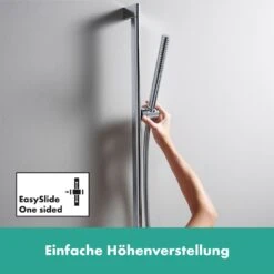 Hansgrohe Unica S Puro Brausenstange 65 Cm Mit Easy Slide Duschkopfhalter Und Duschschlauch 160 Cm 12 Hansgrohe Unica S Puro Brausenstange 65 Cm Mit Easy Slide Duschkopfhalter Und Duschschlauch 160 Cm -DuschWelt Geschaft hansgrohe brausenprogramm brausestangen brausehalter unica puro 12257303