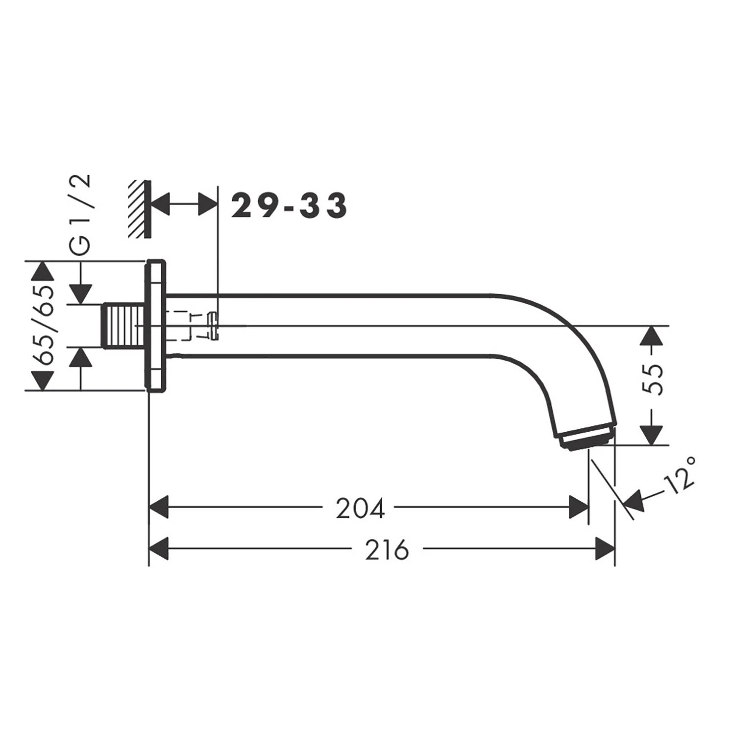 Hansgrohe Vernis Shape Wanneneinlauf 6 Hansgrohe Vernis Shape Wanneneinlauf – Bild 4