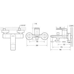 Bravat Milano Wannenfüll- Und Brausearmatur -DuschWelt Geschaft hersteller bravat armaturen milano wannenfuell und 3010445