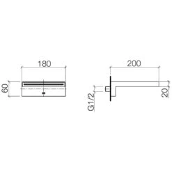 Dornbracht Wannen-Schwallauslauf Für Wandmontage