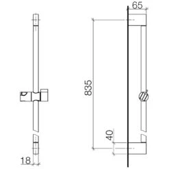 Dornbracht IMO Wandrohr