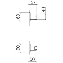 Dornbracht Brausenhalter