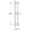 GROHE Tempesta Brausestange 90 Cm -DuschWelt Geschaft hersteller grohe brausenprogramm brausestangen tempesta 90 803436