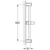 GROHE Tempesta Rustic Brausestange 60 Cm -DuschWelt Geschaft hersteller grohe brausenprogramm brausestangen tempesta rustic 1653369