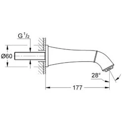 GROHE Grandera Wanneneinlauf
