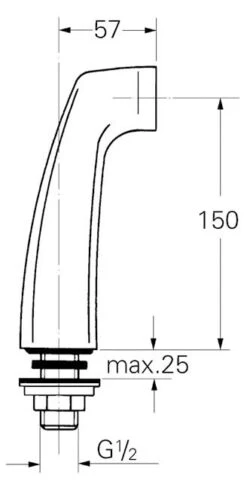 GROHE Standanschluss