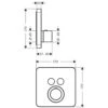 AXOR ShowerSelect Soft Cube Thermostat Für 2 Verbraucher -DuschWelt Geschaft hersteller hansgrohe axor showerselect soft cube 1127402