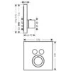 AXOR ShowerSelect Square Thermostat Für 2 Verbraucher -DuschWelt Geschaft hersteller hansgrohe axor showerselect square thermostat 1127406