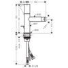 AXOR Uno Einhebel-Bidetmischer Mit Zerogriff Und Ablaufgarnitur -DuschWelt Geschaft hersteller hansgrohe axor uno bidet einhebel 1551582