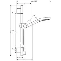 AXOR Uno² Brauseset