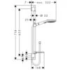 Hansgrohe Raindance Select E 120 Unica'S Puro Set 65 Cm -DuschWelt Geschaft hersteller hansgrohe brausenprogramm brausesets brausestange raindance 1122440