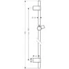 Hansgrohe Unica S Puro Reno Brausestange 105 Cm -DuschWelt Geschaft hersteller hansgrohe brausenprogramm brausestangen brausehalter unica 1122878