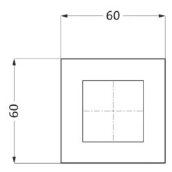 Herzbach NEO CASTELL Unterputzventil 2-/3-Wegeumsteller Farbset