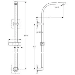 Ideal Standard Archimodule Brausesystem