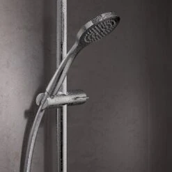 Keuco IXMO SOLO Brause-Set, Rosette Eckig -DuschWelt Geschaft hersteller keuco armaturen ixmo zubehoer solo 2613577