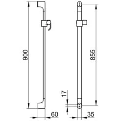 Keuco Edition 400 Brausestange
