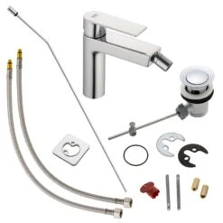 Kronenbach Omega 2.0 Bidet-Einhebelmischer -DuschWelt Geschaft hersteller kronenbach omega 2 bidet einhebelmischer 4172081