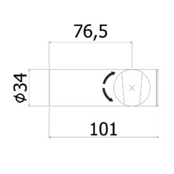 House Wandbrausehalter Rund Drehbar