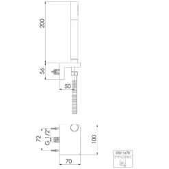 Steinberg Serie 230 Handbrausegarnitur Mit Integriertem Brauseanschlussbogen