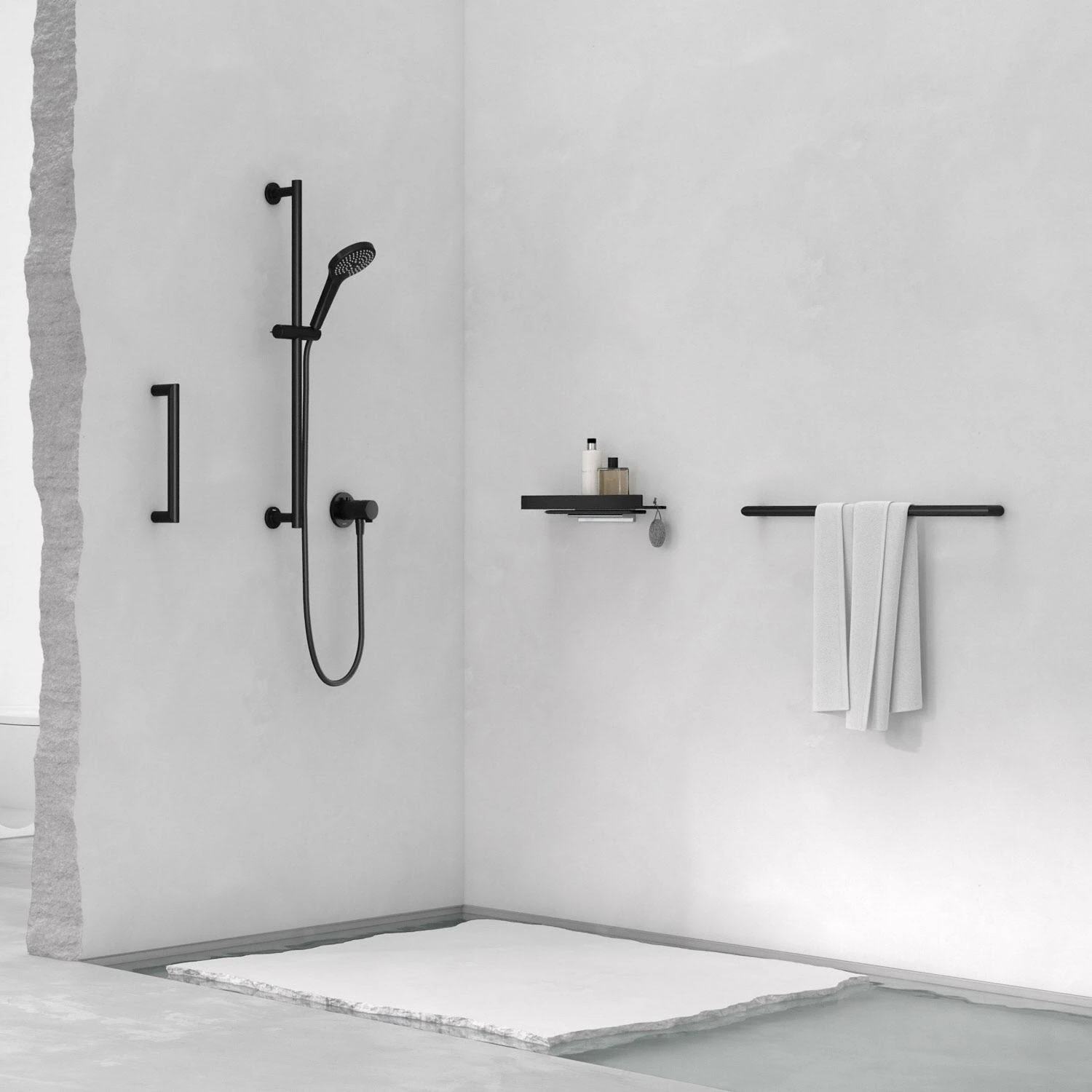 Keuco IXMO Black Selection Brausestange, Rund 5 Keuco IXMO Black Selection Brausestange, Rund – Bild 3