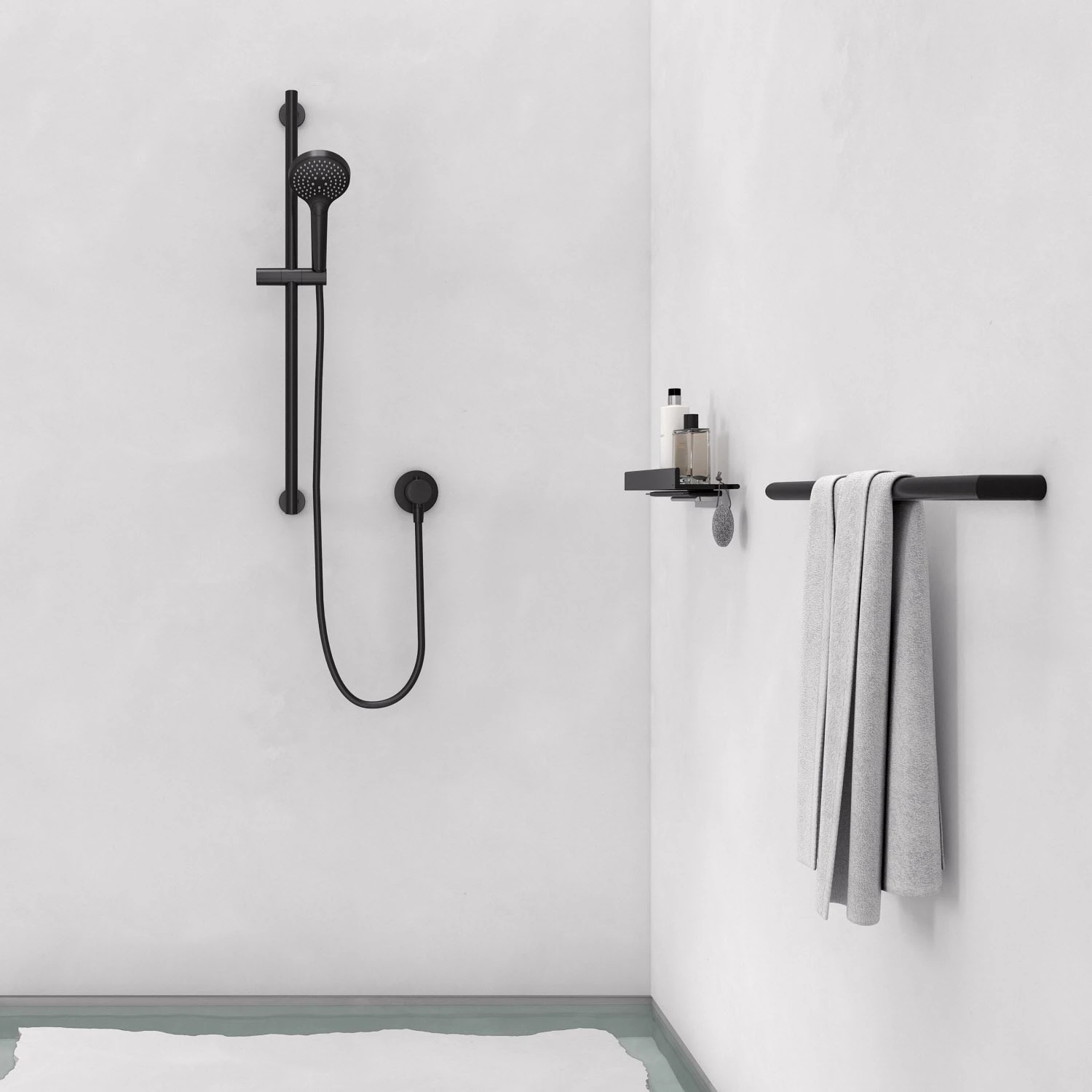 Keuco IXMO Black Selection Brausestange, Rund 7 Keuco IXMO Black Selection Brausestange, Rund – Bild 5