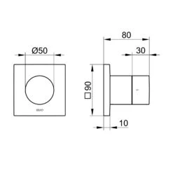 Keuco IXMO Black Selection Unterputz-Umstellventil Inkl. Absperrung Für 2 Verbraucher, Eckig 9 Keuco IXMO Black Selection Unterputz-Umstellventil Inkl. Absperrung Für 2 Verbraucher, Eckig -DuschWelt Geschaft keuco ixmo brausenprogramm black selection unterputz 6798552