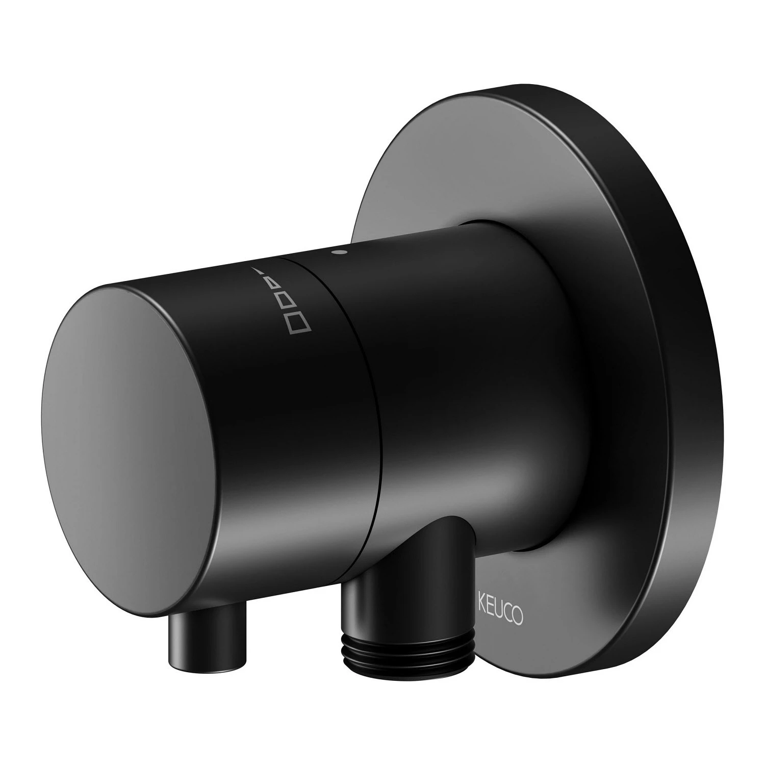 Keuco IXMO Black Selection Unterputz-Absperrventil Für 1 Verbraucher Mit Schlauchanschluss U. Comfort Griff, Rund 3 Keuco IXMO Black Selection Unterputz-Absperrventil Für 1 Verbraucher Mit Schlauchanschluss U. Comfort Griff, Rund