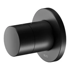 Keuco IXMO Black Selection Unterputz-Umstellventil Für 2 Verbraucher, Rund