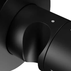 Keuco IXMO Black Selection Unterputz-Umstellventil Inkl. Absperrung Für 2 Verbraucher Mit Schlauchanschluss U. Brausehalter, Rund -DuschWelt Geschaft keuco ixmo brausenprogramm black selection unterputz 6824045