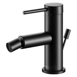 Keuco IXMO Soft Black Selection Einhebel-Bidetmischer Mit Zugstangen-Ablaufgarnitur -DuschWelt Geschaft keuco ixmo soft bidet black selection 6823280
