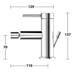 Keuco IXMO Soft Einhebel-Bidetmischer Mit Zugstangen-Ablaufgarnitur -DuschWelt Geschaft keuco ixmo soft bidet einhebel bidetmischer 5456570