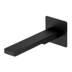 Kronenbach Quara 2.0 Black Wanneneinlauf 15,5 Cm -DuschWelt Geschaft kronenbach badarmaturen quara 2 black wanne 7221075