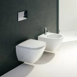 LAUFEN LUA Einhebel-Bidetmischer Mit Ablaufgarnitur -DuschWelt Geschaft laufen alle serien lua armaturen bidet 9254246