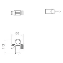 Silver Age System Brausehalter
