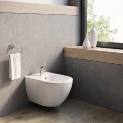 RAVAK Chrome Einhand-Bidetbatterie Mit Ablaufgarnitur