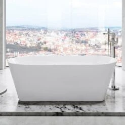 RAVAK Chrome Freihstehende Wannenarmatur CR 080.00, Bodenstehend