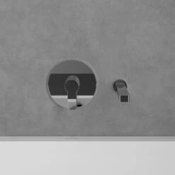 Villeroy & Boch Architectura Badewannenauslauf Für Wandmontage -DuschWelt Geschaft villeroy boch alle kollektionen architectura armaturen 12109446