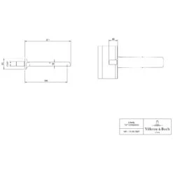 Villeroy & Boch Liberty Badewannenauslauf -DuschWelt Geschaft villeroy boch alle kollektionen liberty badewannenauslauf 9588212