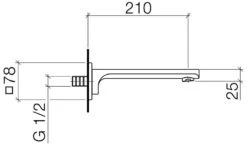 Villeroy & Boch Cult Wanneneinlauf Für Wandmontage